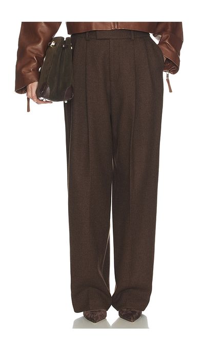 Helsa Helsa Italian Wool Blend Extra Full Trousers