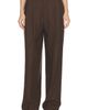 Helsa Helsa Italian Wool Blend Extra Full Trousers - 2