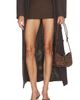 Helsa Helsa Italian Wool Blend Extra Mini Skirt - 1