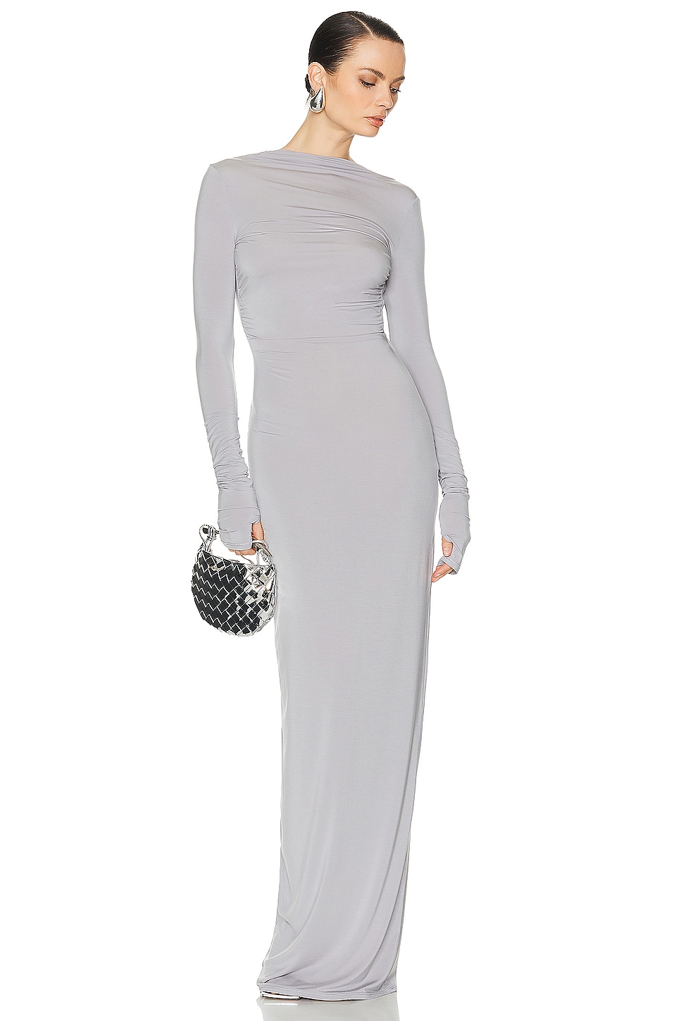 sandwashed jersey maxi dress Bethany Jersey Maxi Dress main image 1