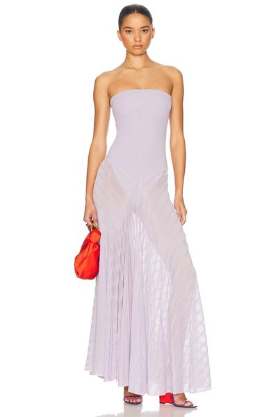gold dress knit Gold Metallic Knit Side Slit Lace Maxi Dress | Maxi Dress