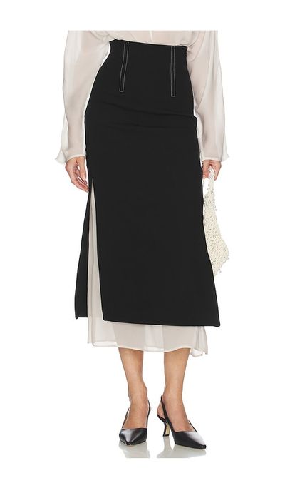 Helsa Helsa Layered Skirt