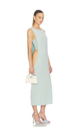 sachin and babi light blue dress Helsa Studio Just Dropped Its Ninth Collection, These 11 Looks We're  Ordering First main image 1