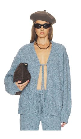 Helsa Helsa Paxton Fleck Cardigan