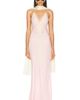 Helsa Helsa Sheer Georgette Gown With Lace - 4