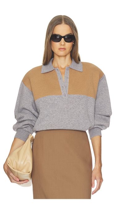 Helsa Helsa Sindy Color Block Knit Polo