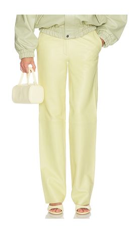 Helsa Helsa Soft Lamb Leather Pants