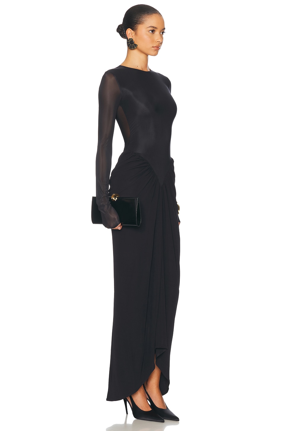 long sleeve chic wedding dresses Brenda
