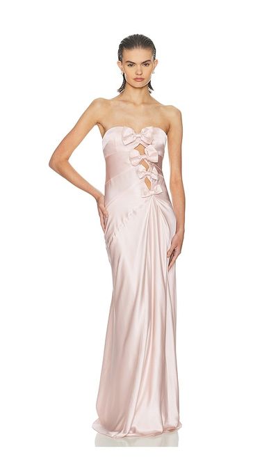 Helsa Helsa The Silk Faye Dress