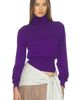 Helsa Helsa Thelka Shoulder Pad Knit Mockneck - 1