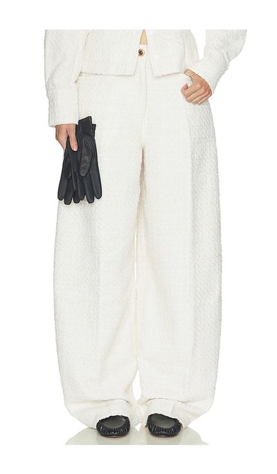 Helsa Helsa Tweed Barrel Pant