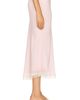 Helsa Helsa Viscose Georgette Slip Skirt With Lace - 3