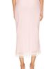 Helsa Helsa Viscose Georgette Slip Skirt With Lace - 4