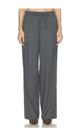 Helsa Helsa Wool Blend Drawcord Trousers