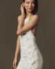 halted dress Mei High Split Halter Neck Maxi Dress in Ivory main image 1