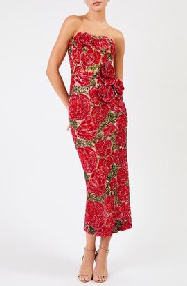 helsi brigitte floral embroidered lace mini dress HELSI Women's Kelly Lace Minidress - Pink