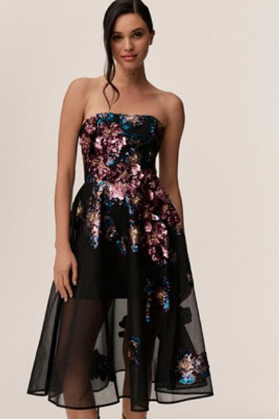 helsi camilla halter 3d floral midi dress OG SpiritHood