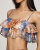 Hemant & Nandita Ruffle Bandeau Top - 3