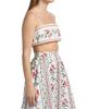 Hemant & Nandita Women's Floral Embellished Linen-Cotton Bustier Top - 4