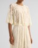 Hemant & Nandita Women's Floral Lace Top - 4