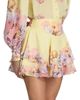 Hemant & Nandita Women's Floral Linen-Blend Miniskirt - 4
