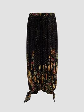 Hemant & Nandita Women's Floral Parachute Pants