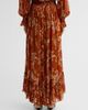 Hemant & Nandita Women's Printed High-Low Maxi Skirt - 3