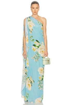 chinese dress ladies Kavi One Shoulder Dress  Retrofete