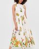 Hemant and Nandita Hemant and Nandita Boat Neck Maxi Dress White - 2