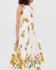 Hemant and Nandita Hemant and Nandita Boat Neck Maxi Dress White - 4