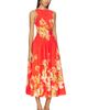 HEMANT AND NANDITA HEMANT AND NANDITA Boat Neck Midi Dress - 2