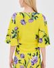 Hemant and Nandita Hemant and Nandita Boat Neck Short Dress Yellow - 3