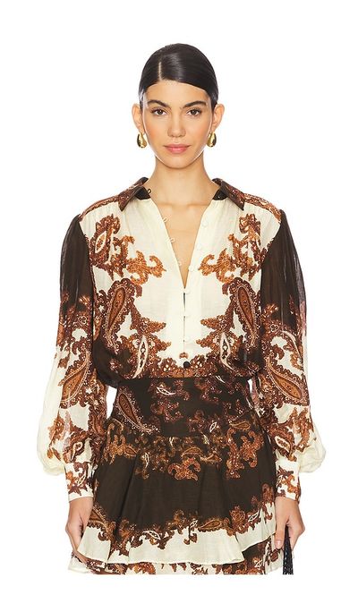 HEMANT AND NANDITA HEMANT AND NANDITA Boho Shirt
