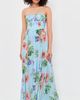 Hemant and Nandita Hemant and Nandita Corsetted Maxi Dress Blue - 2