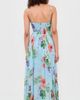Hemant and Nandita Hemant and Nandita Corsetted Maxi Dress Blue - 3
