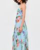 Hemant and Nandita Hemant and Nandita Corsetted Maxi Dress Blue - 4