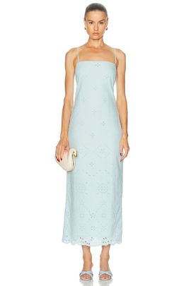 HEMANT AND NANDITA HEMANT AND NANDITA Hana Strappy Midi Dress
