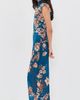 Hemant and Nandita Hemant and Nandita Midi Dress with Slip Teal - 4