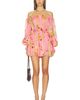 HEMANT AND NANDITA HEMANT AND NANDITA Off Shoulder Romper With Tie Up Belt - 1