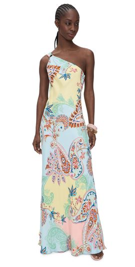 Hemant and Nandita - Long Dress Ivory Mix M
