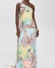 Hemant and Nandita Hemant and Nandita One Shoulder Sash Dress Multi - 3