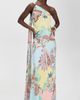 Hemant and Nandita Hemant and Nandita One Shoulder Sash Dress Multi - 6
