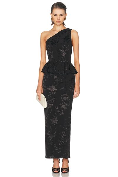 HEMANT AND NANDITA HEMANT AND NANDITA Peplum Long Dress