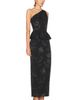 HEMANT AND NANDITA HEMANT AND NANDITA Peplum Long Dress - 2