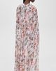Hemant and Nandita Hemant and Nandita Ruched Cape Mini Dress Blue - 3