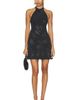 HEMANT AND NANDITA HEMANT AND NANDITA Ruffle Hem Mini Dress - 1