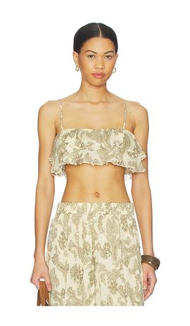 Hemant And Nandita Hemant and Nandita Ruffle Top