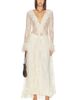 HEMANT AND NANDITA HEMANT AND NANDITA Ruffled Front Open Cape - 1