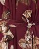 Hemant and Nandita Hemant and Nandita Ruffled Mini Dress with Self Tie Up Burgundy - 6