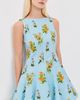 Hemant and Nandita Hemant and Nandita Skater Dress Blue - 2